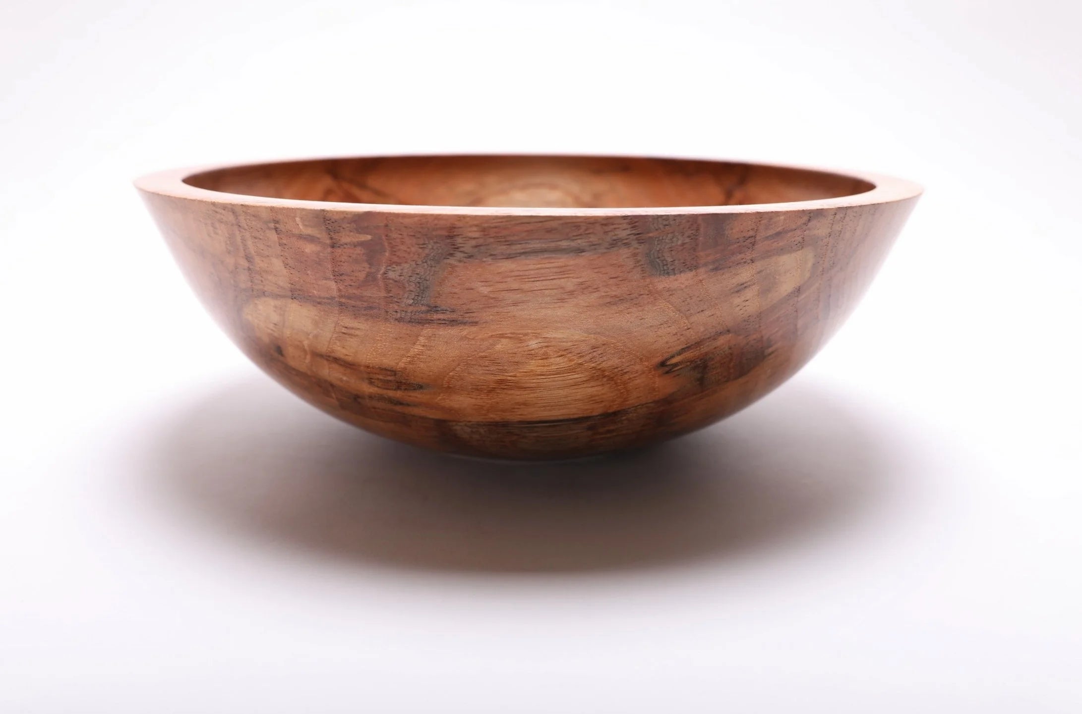 Huge Hickory Becomes Beautiful Salad Bowls