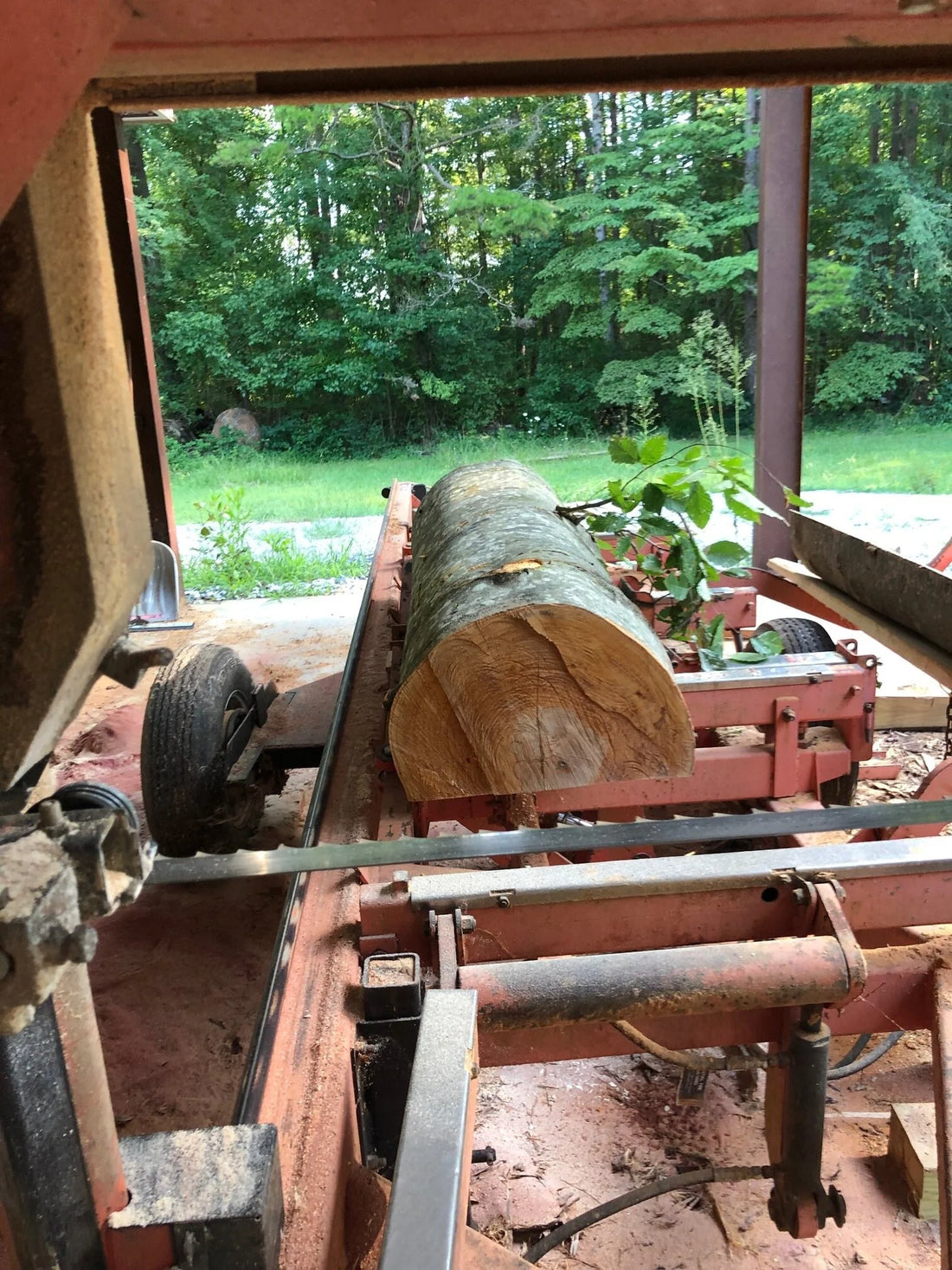 Making Bowl Blanks on the Sawmill