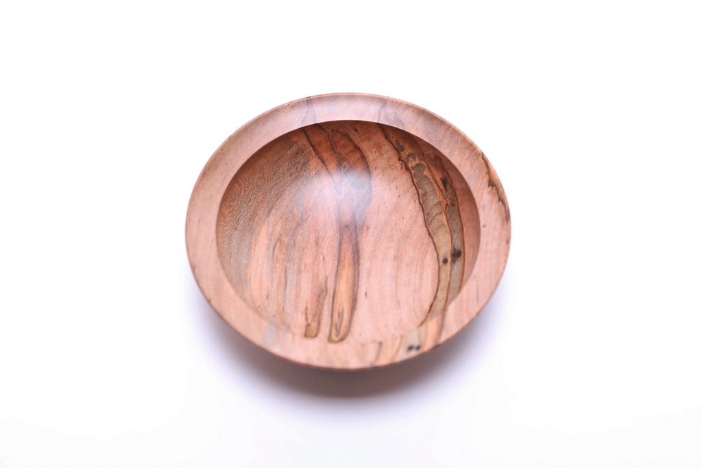 #2659 Small Ambrosia Maple Wooden Bowl  (4 3/8" x 1 3/8")
