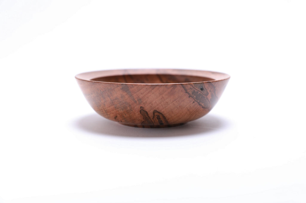 #2659 Small Ambrosia Maple Wooden Bowl  (4 3/8" x 1 3/8")