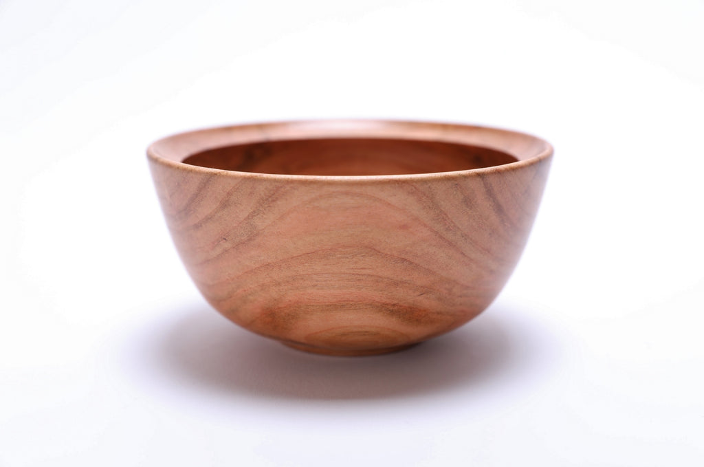 #2661 Small Wild Black Cherry Burl Wooden Bowl (4 3/4" x 2 3/8")