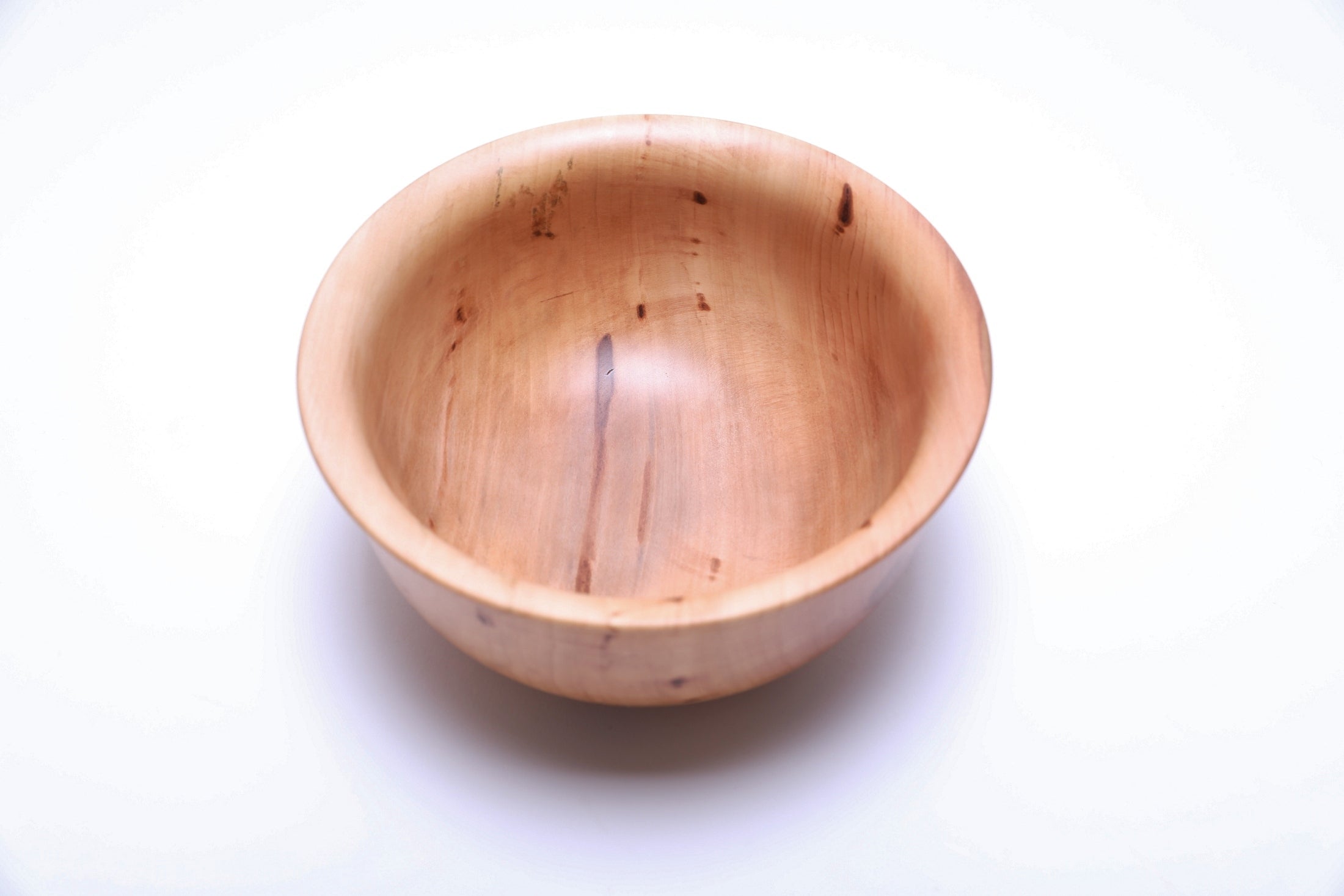#2663 Sweet Gum Bell Shaped Wooden Bowl  (8 1/8" x 3 3/4")