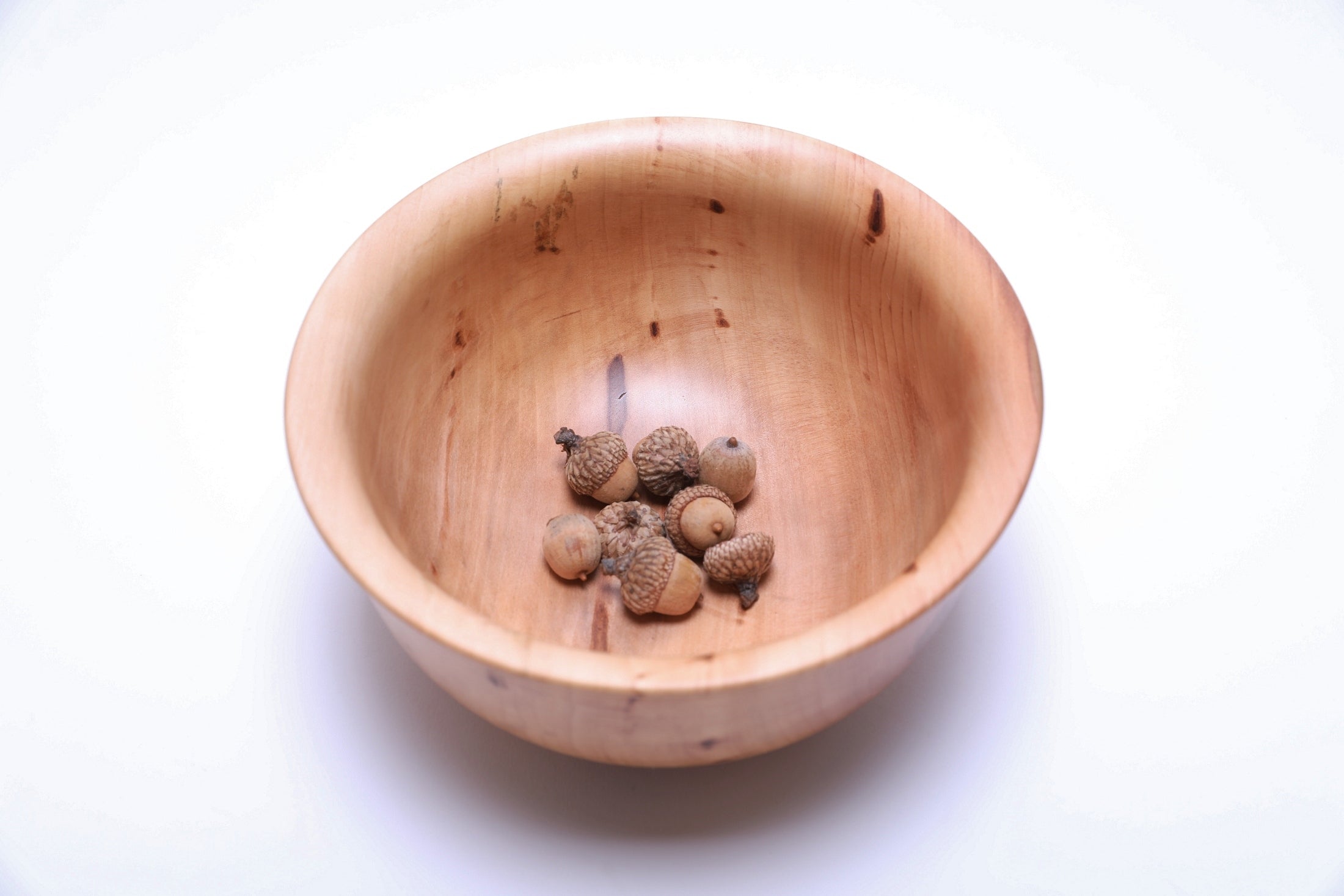 #2663 Sweet Gum Bell Shaped Wooden Bowl  (8 1/8" x 3 3/4")