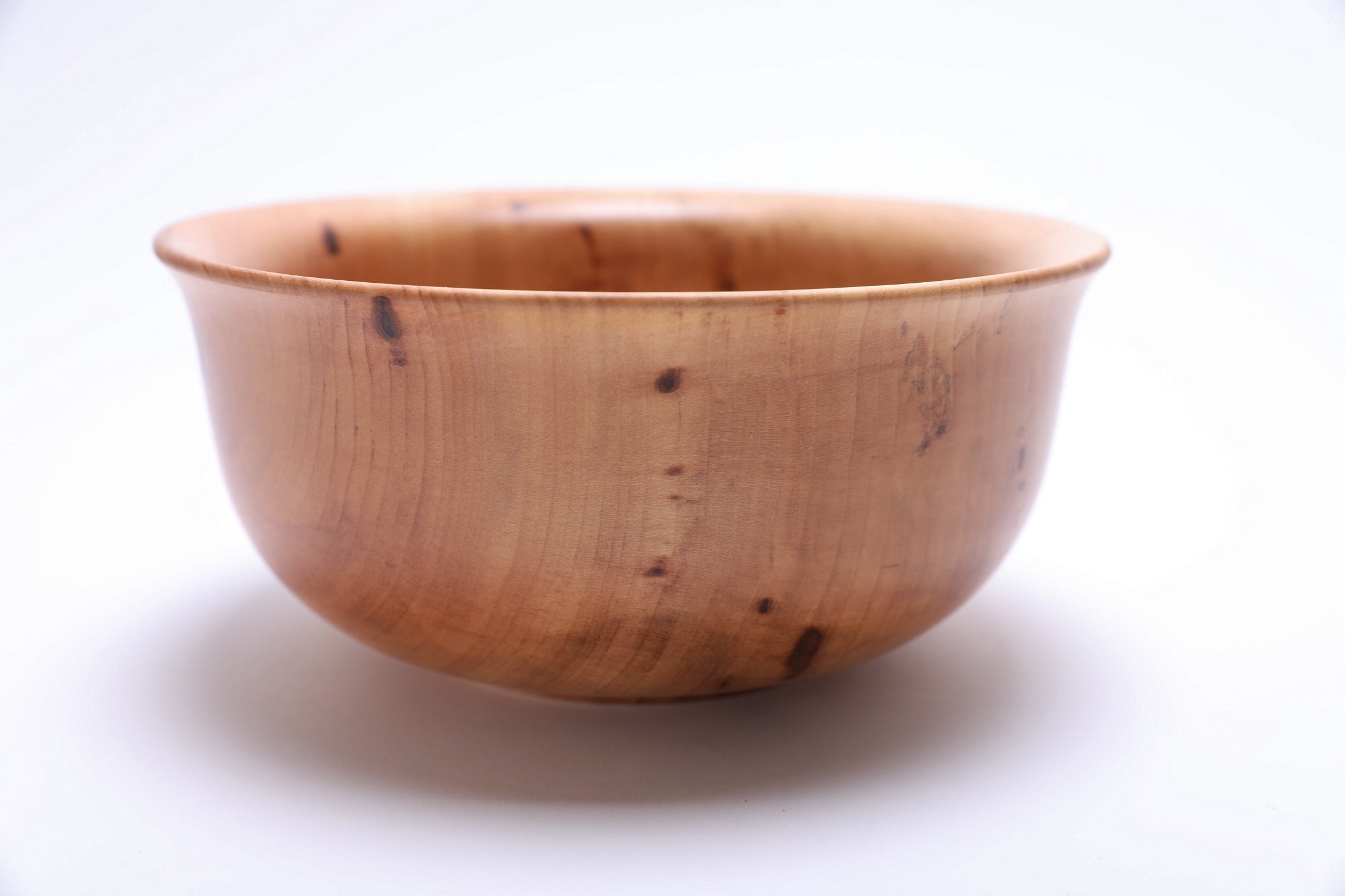 #2663 Sweet Gum Bell Shaped Wooden Bowl  (8 1/8" x 3 3/4")