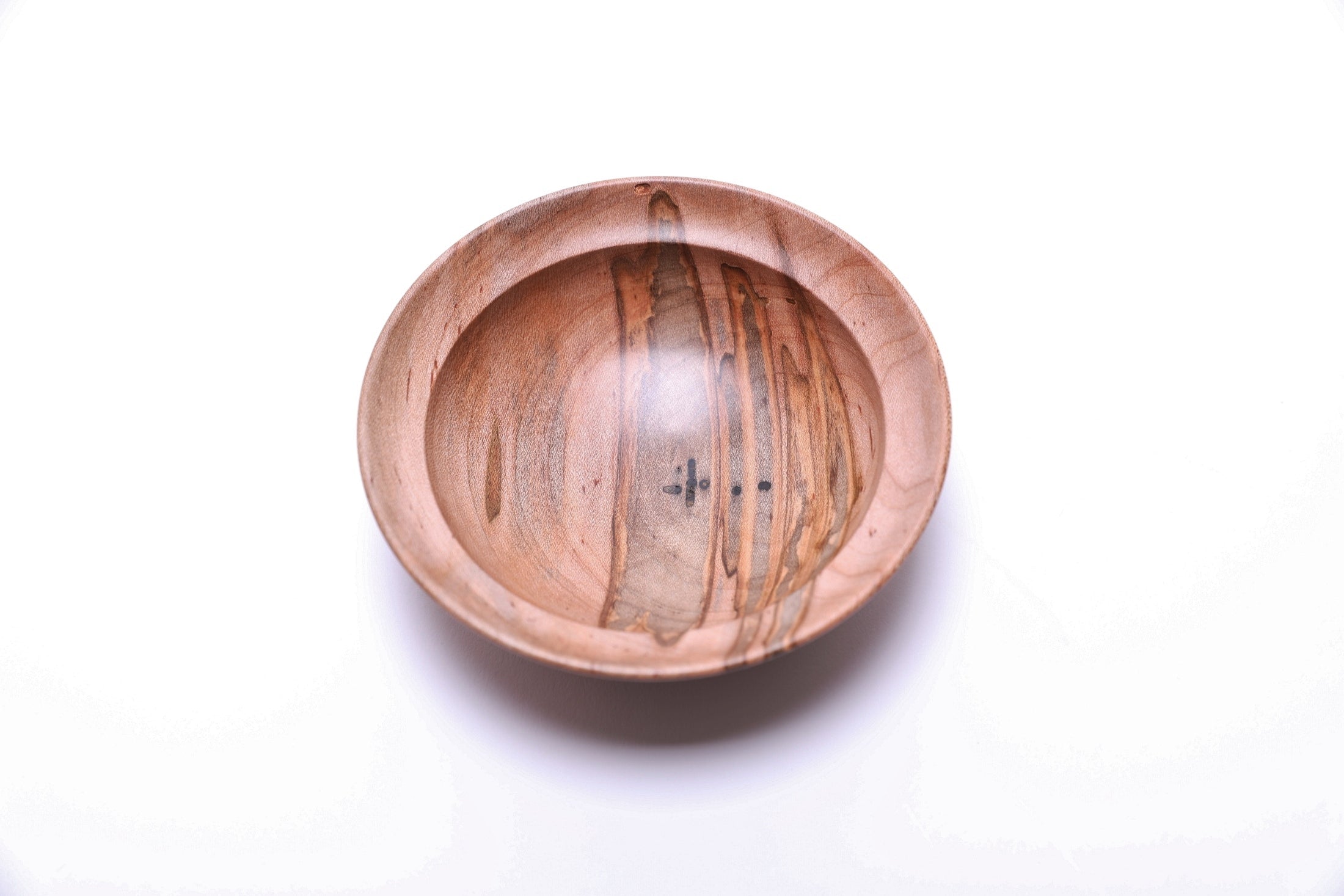 #2667 Small Ambrosia Maple Wooden Ring Dish  (4 3/8" x 1 3/8")