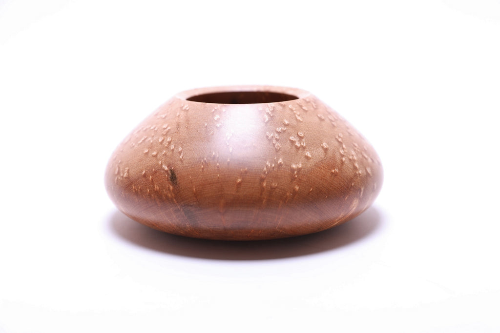 #2674 Birdseye Maple Wooden Hollow Form  (5 1/2" x 2 3/8")