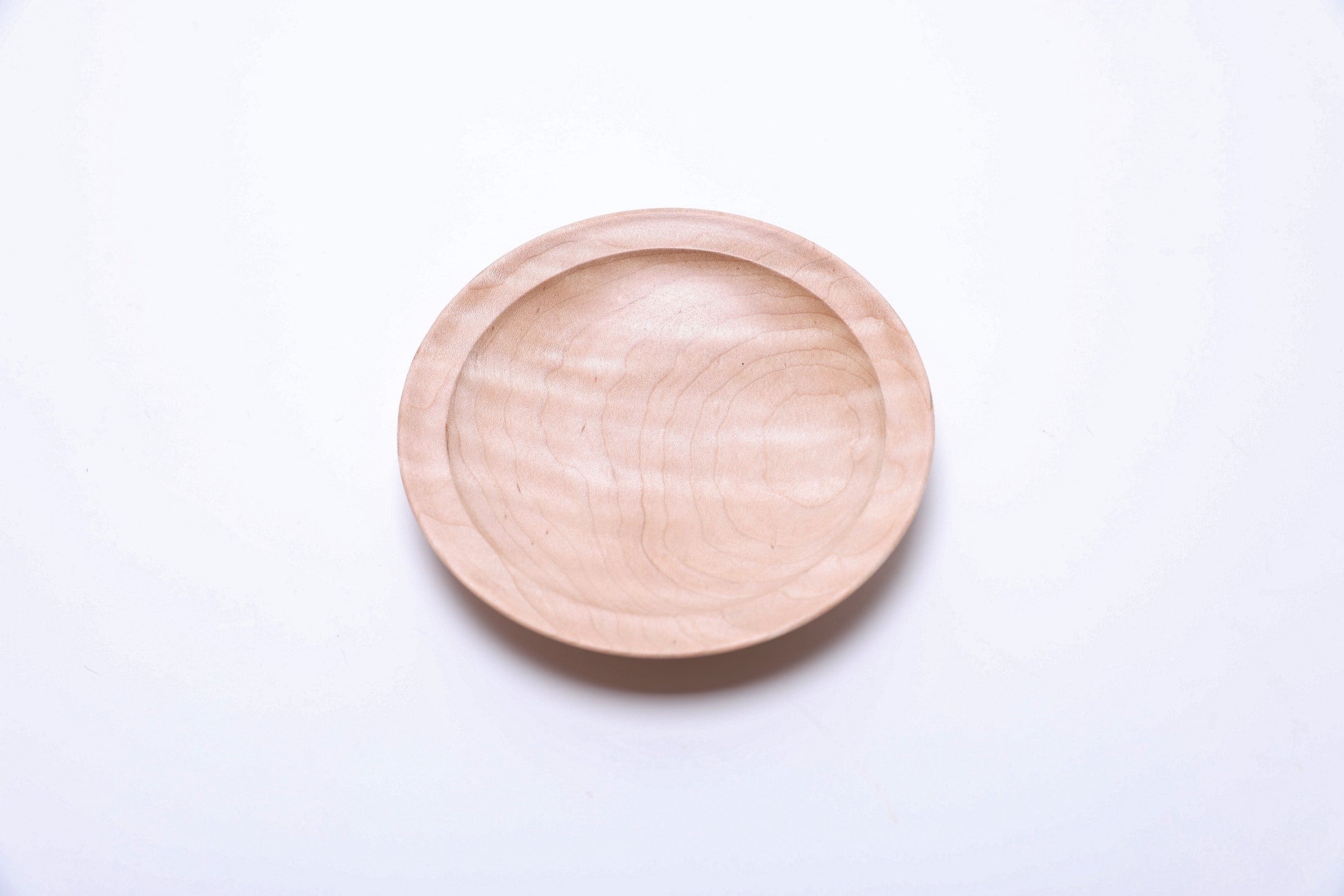 #2676 Tiger Sugar Maple Wooden Ring Dish  (5 3/8" x 1")