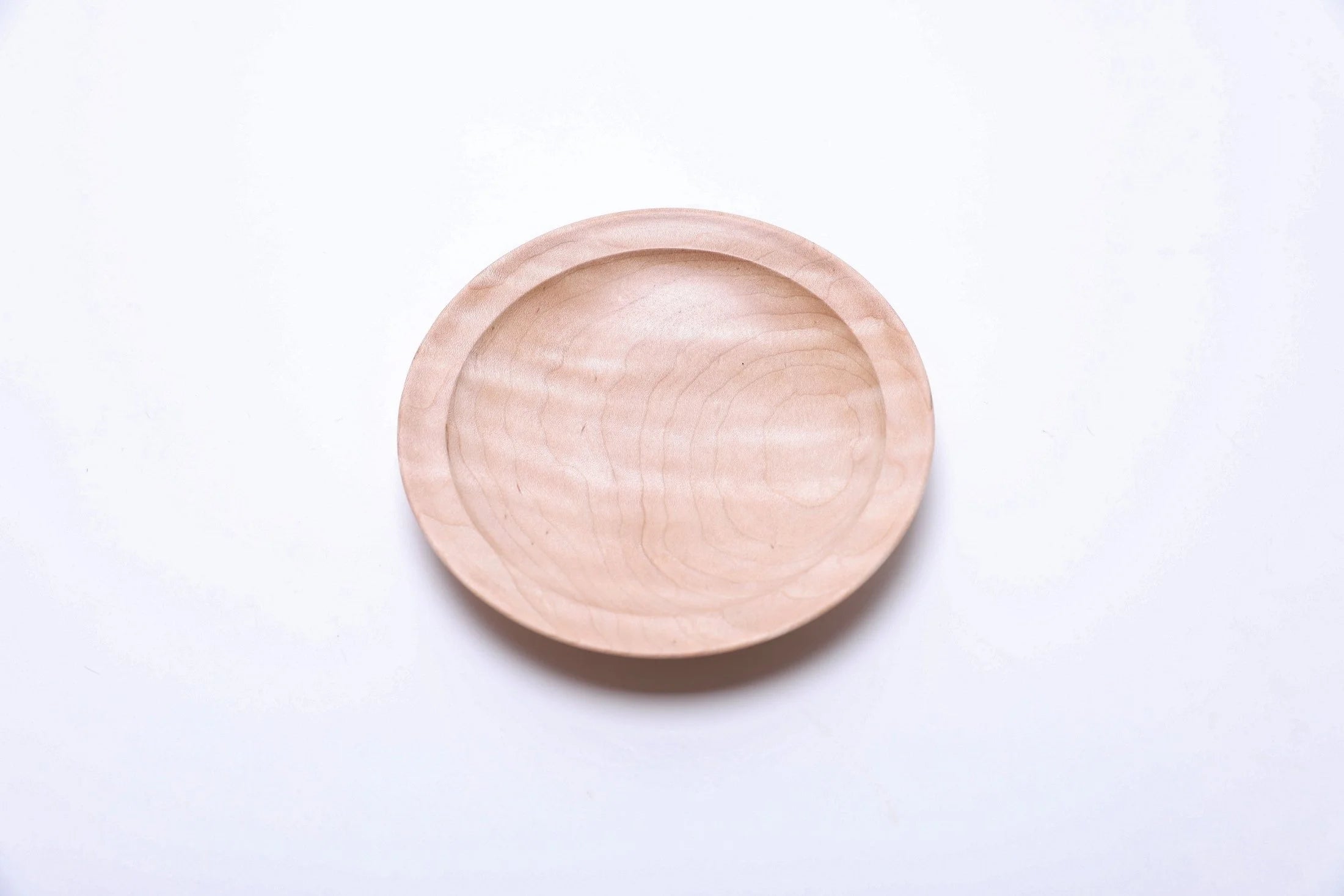 #2676 Tiger Sugar Maple Wooden Ring Dish  (5 3/8" x 1")