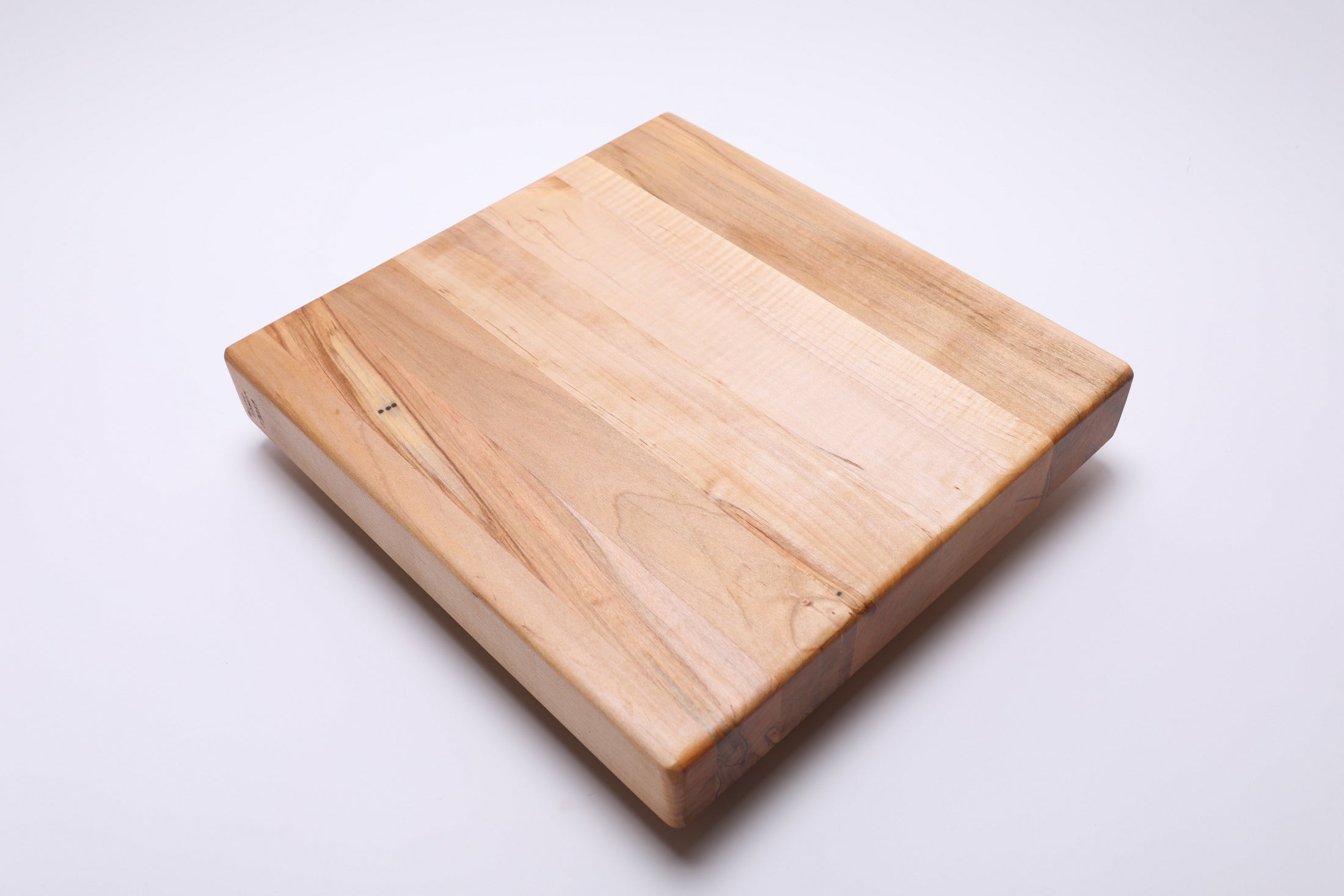 #3037 Edge Grain Ambrosia Maple Wooden Cutting Board  (13 1/2" x 12 5/8" x 2")