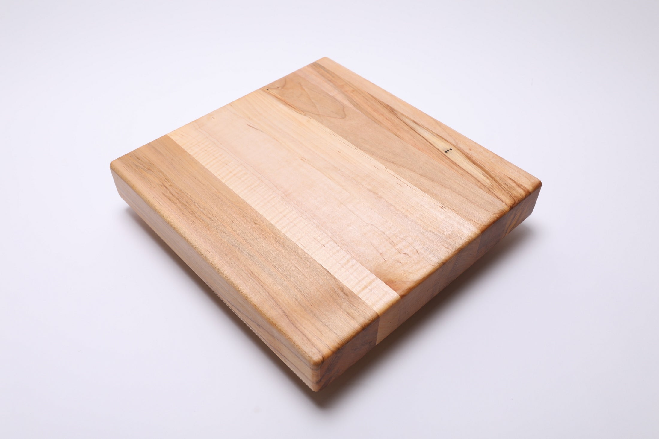#3037 Edge Grain Ambrosia Maple Wooden Cutting Board  (13 1/2" x 12 5/8" x 2")