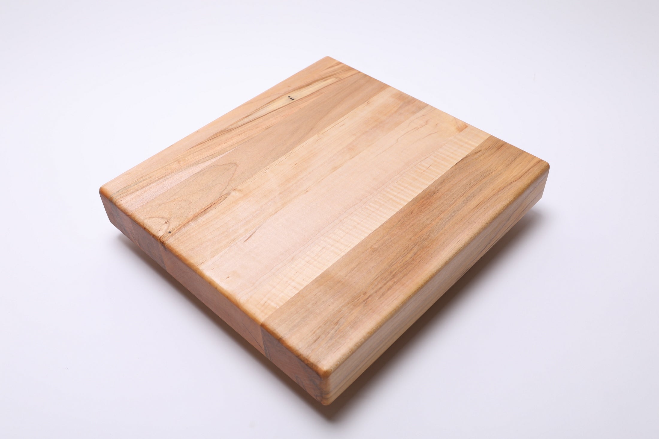 #3037 Edge Grain Ambrosia Maple Wooden Cutting Board  (13 1/2" x 12 5/8" x 2")