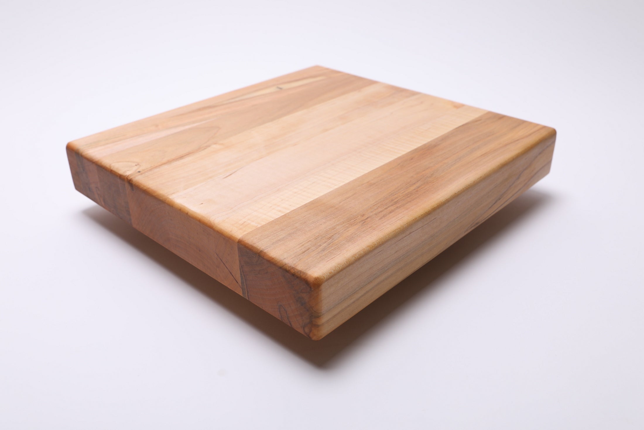 #3037 Edge Grain Ambrosia Maple Wooden Cutting Board  (13 1/2" x 12 5/8" x 2")