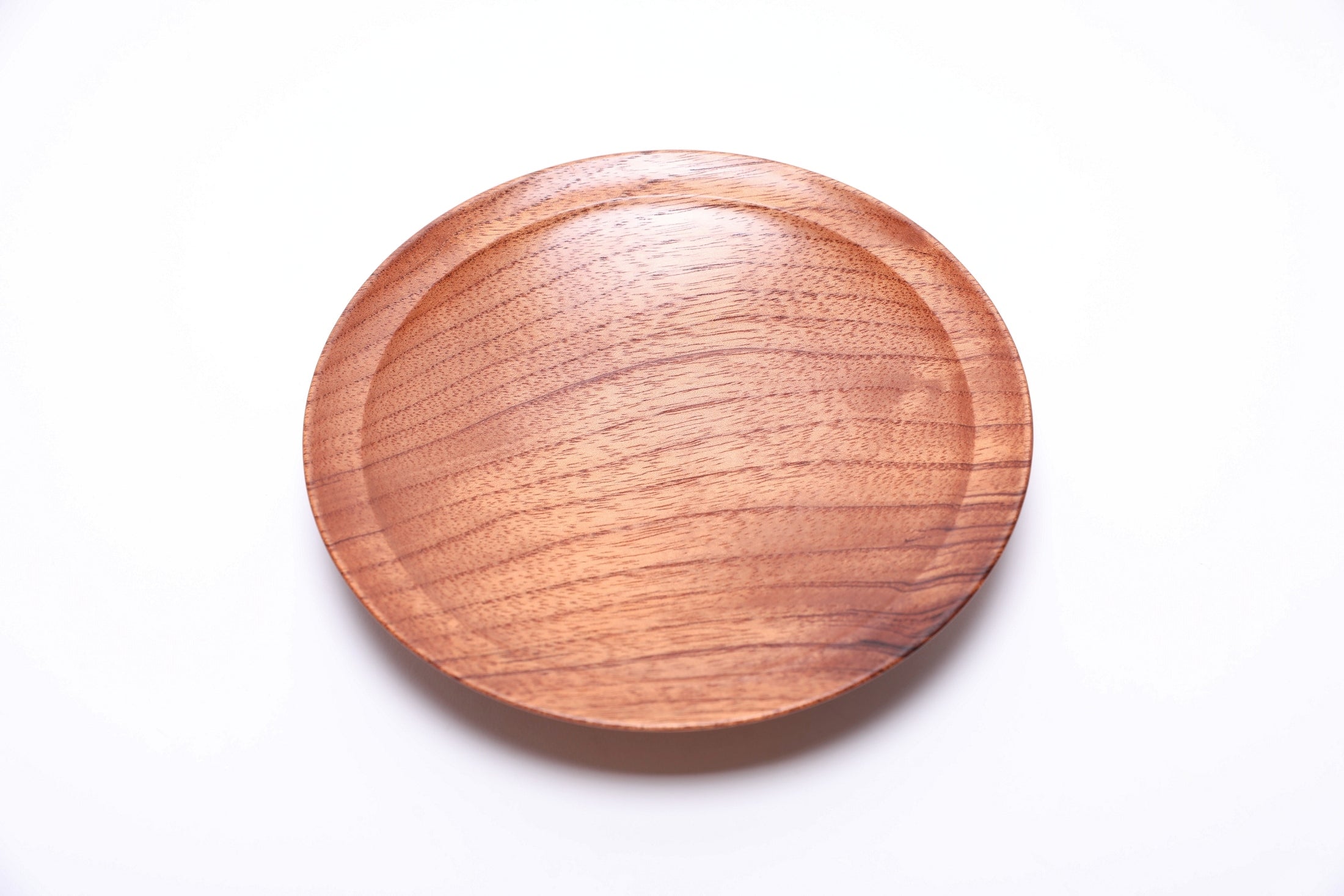 #2689 Sapele Shallow Wooden Dish (8 1/4" x 1 1/4")