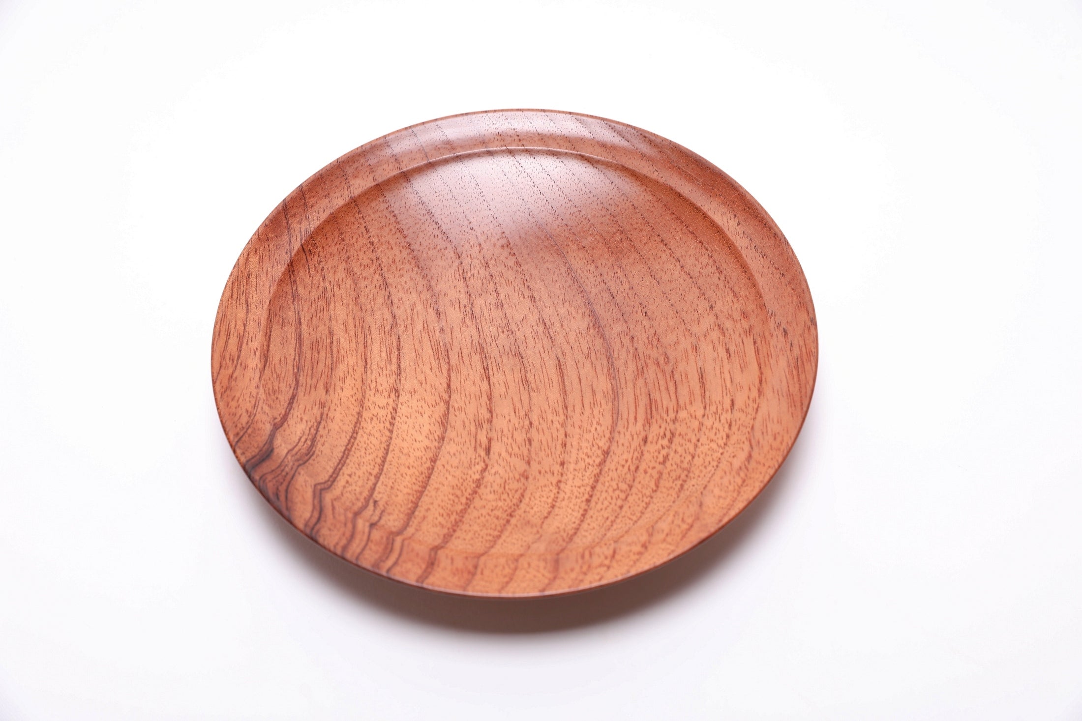 #2689 Sapele Shallow Wooden Dish (8 1/4" x 1 1/4")