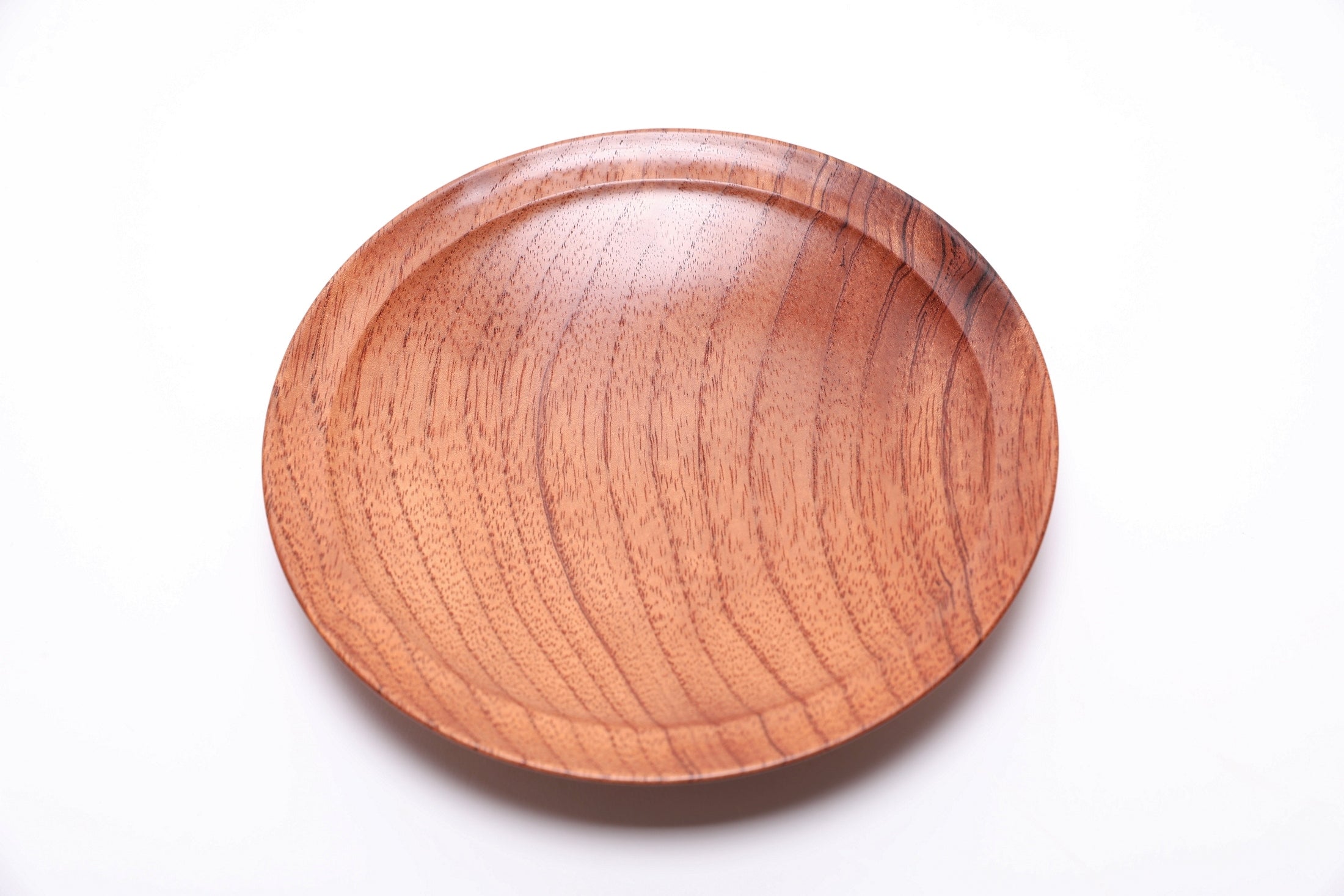 #2689 Sapele Shallow Wooden Dish (8 1/4" x 1 1/4")