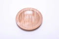 #2696 Quilted Big Leaf Maple Wooden Ring Dish  (5 1/2" x 3/4")