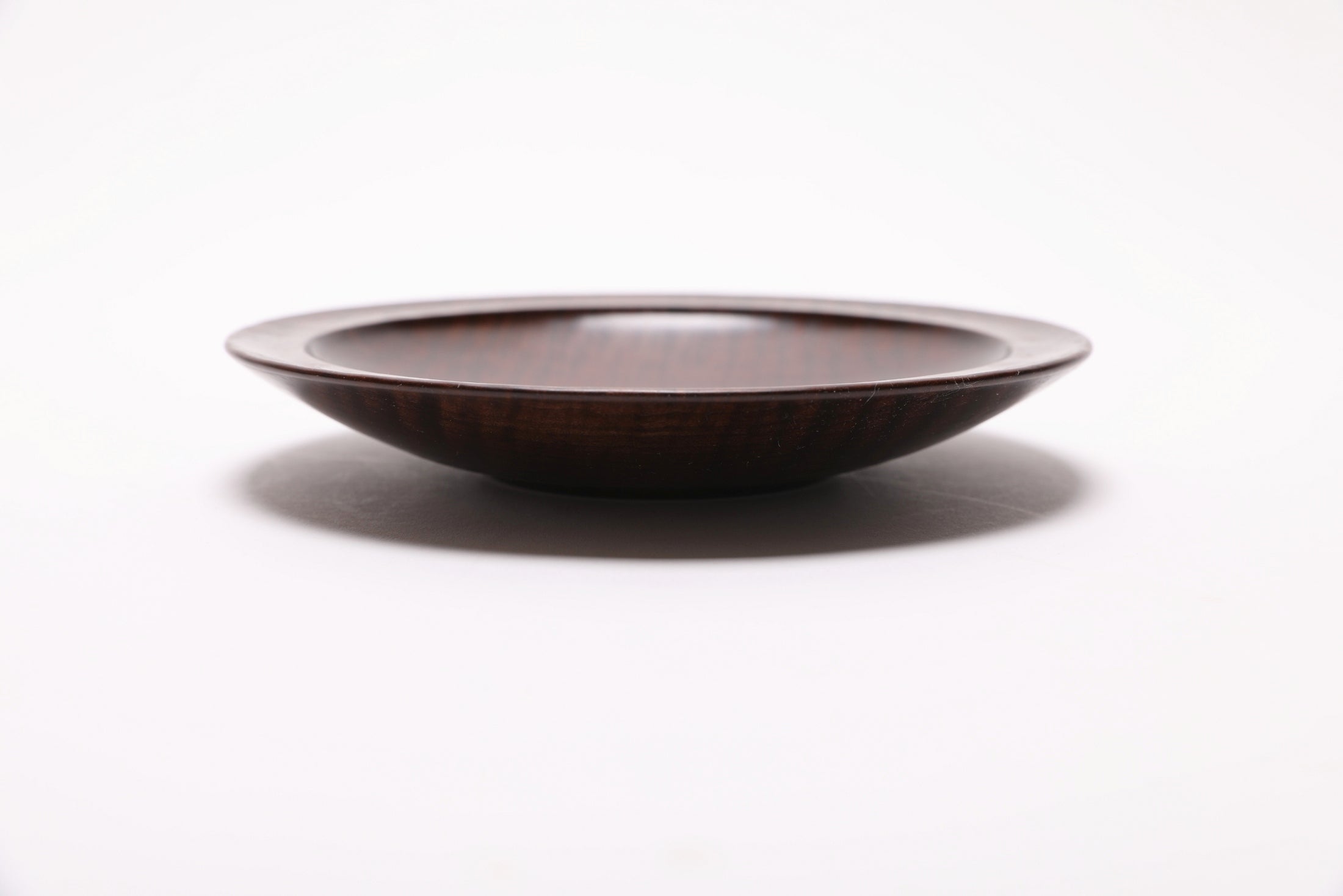 #2700 Thermally Modified (Roasted) Tiger Maple Wooden Bowl  (7" x 1 1/8")