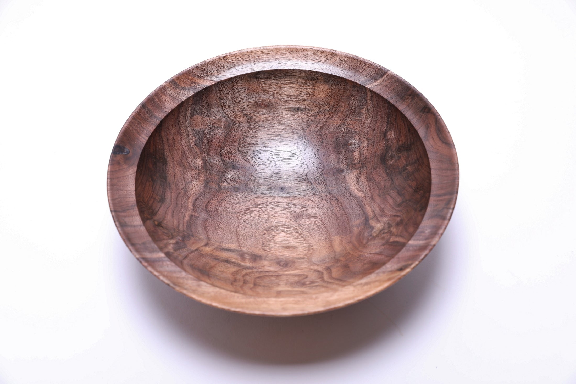 #2719 Wild Black Walnut Wooden Bowl  (10" x 3")