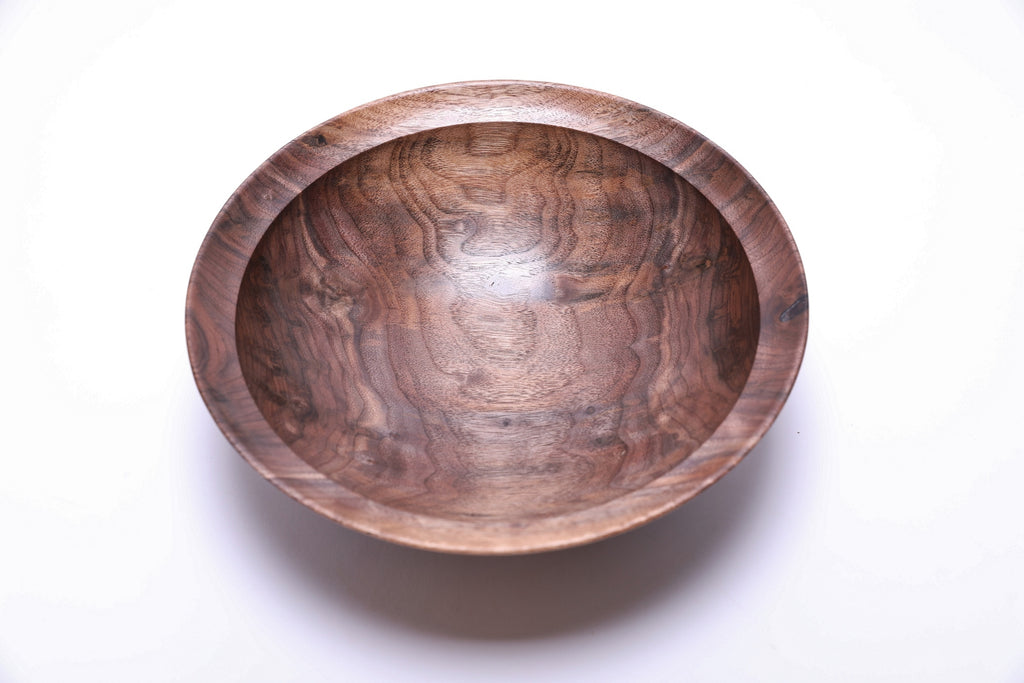 #2719 Wild Black Walnut Wooden Bowl  (10" x 3")