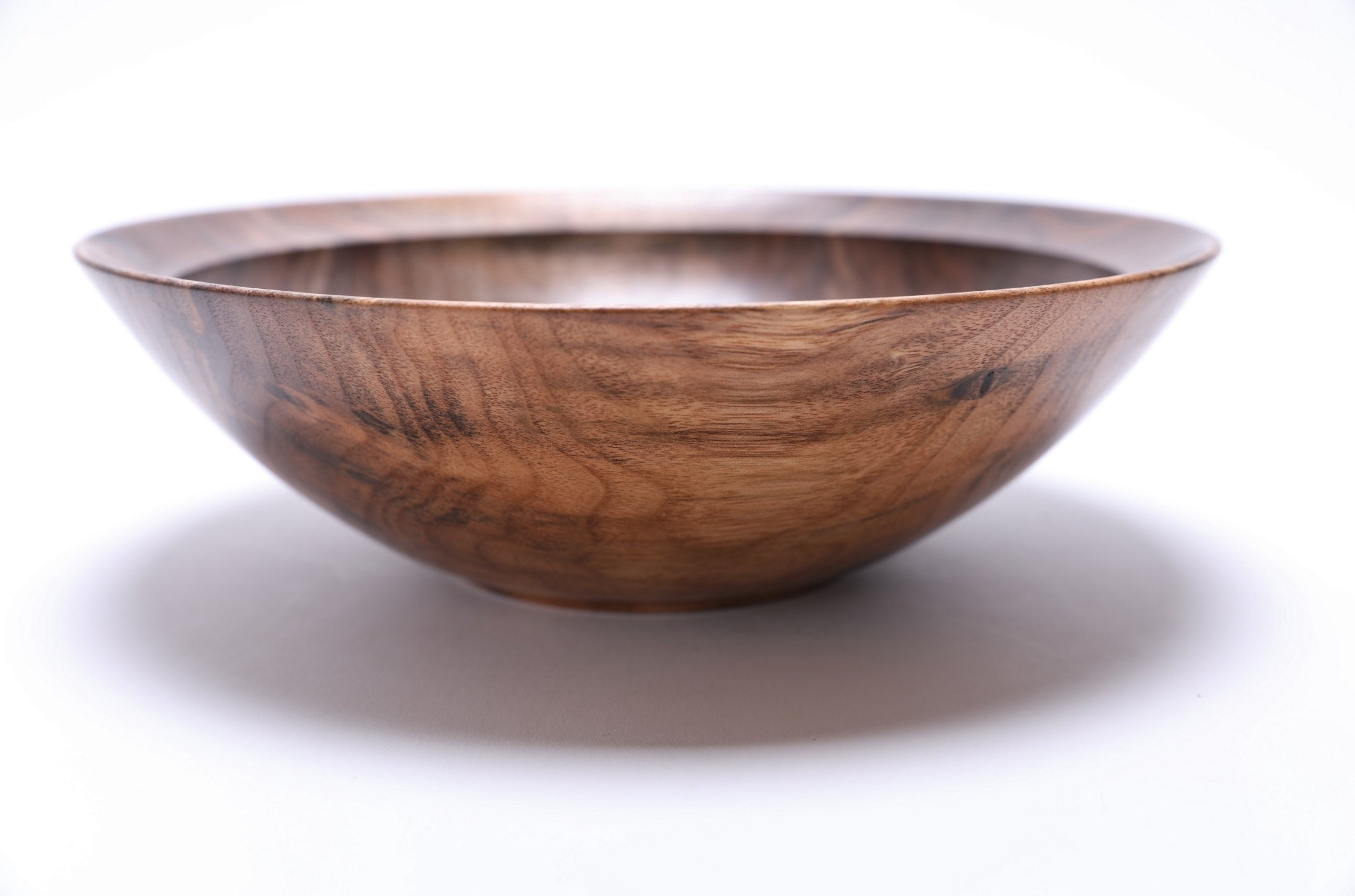 #2719 Wild Black Walnut Wooden Bowl  (10" x 3")