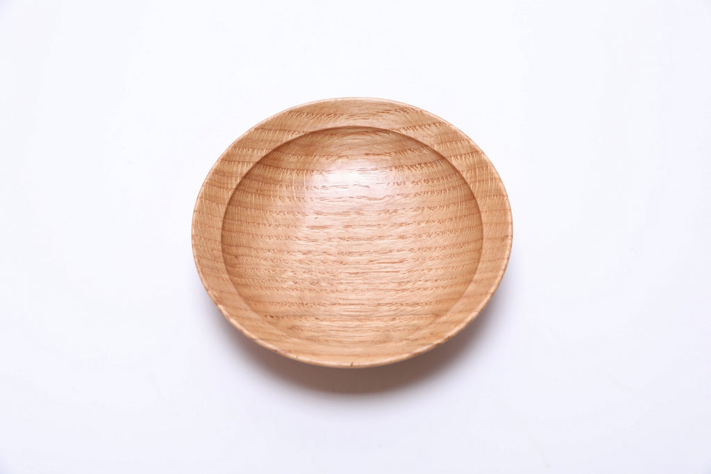 #2721 Quartersawn Red Oak Wooden Bowl  (5 5/8" x 1 1/2")