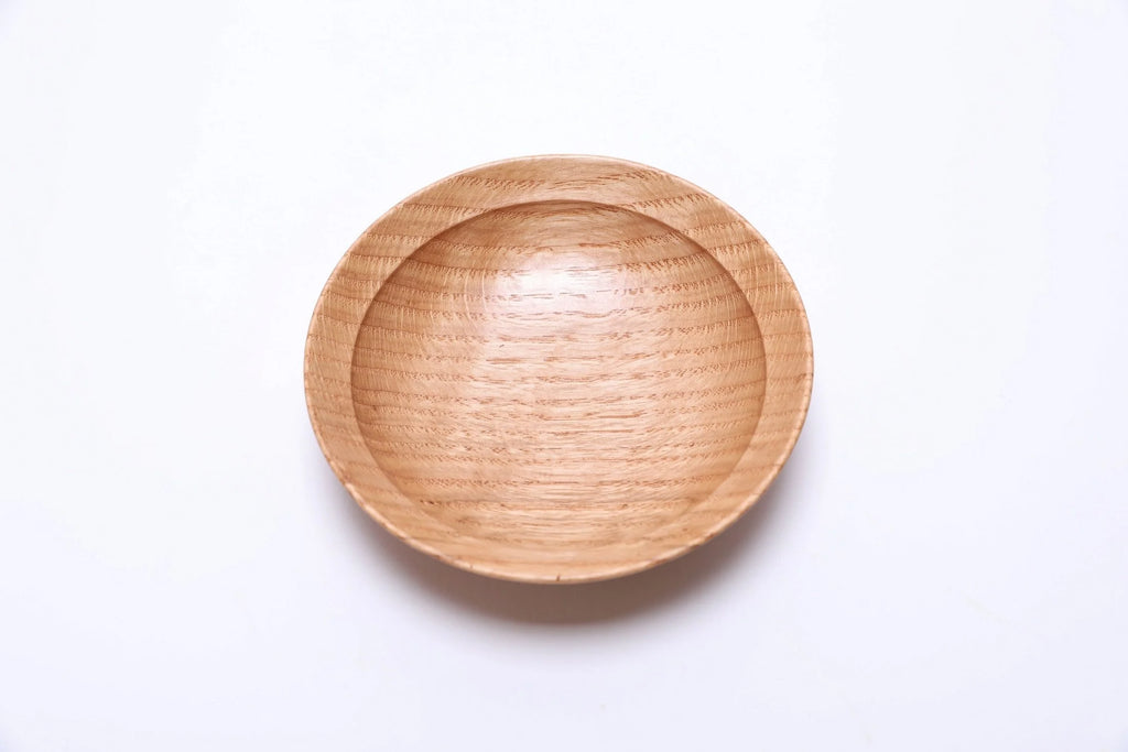 #2721 Quartersawn Red Oak Wooden Bowl  (5 5/8" x 1 1/2")