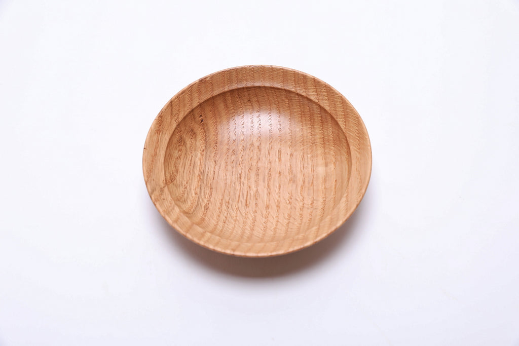 #2721 Quartersawn Red Oak Wooden Bowl  (5 5/8" x 1 1/2")