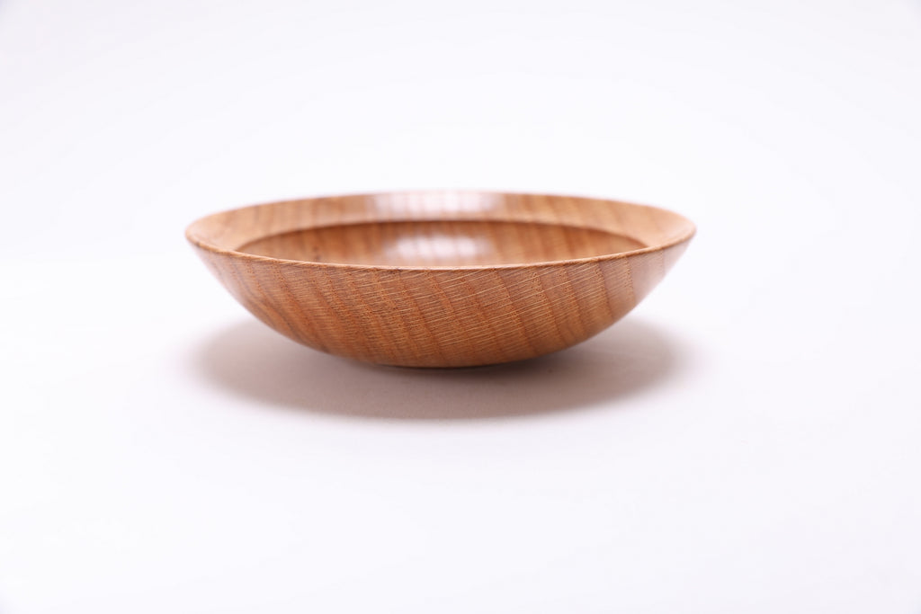 #2721 Quartersawn Red Oak Wooden Bowl  (5 5/8" x 1 1/2")