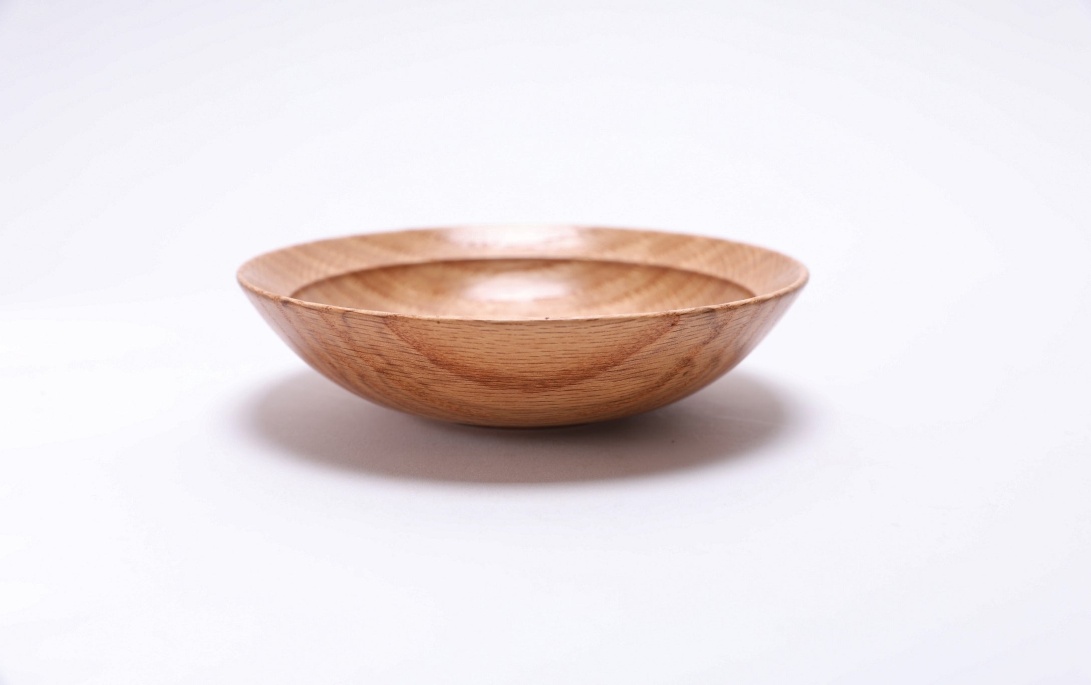 #2721 Quartersawn Red Oak Wooden Bowl  (5 5/8" x 1 1/2")