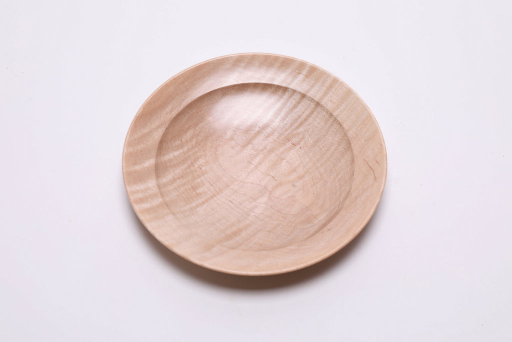 #2725 Tiger Maple Wooden Ring Dish  (6" x 1")