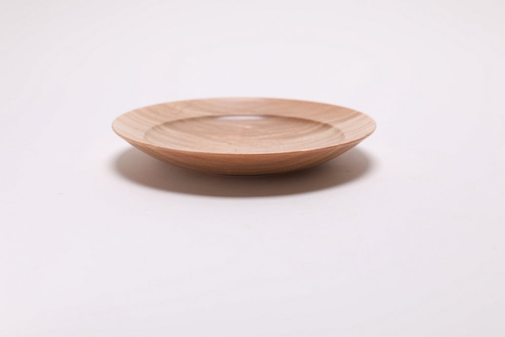#2725 Tiger Maple Wooden Ring Dish  (6" x 1")