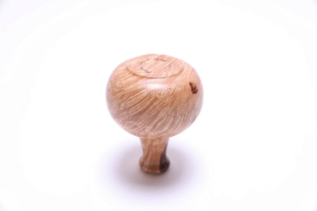 Big leaf maple burl dry vase from Pacific Northwest, handmade in USA