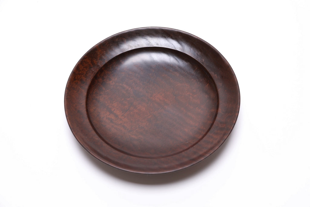 Small wooden bowl in roasted maple, natural oil finish, made in USA