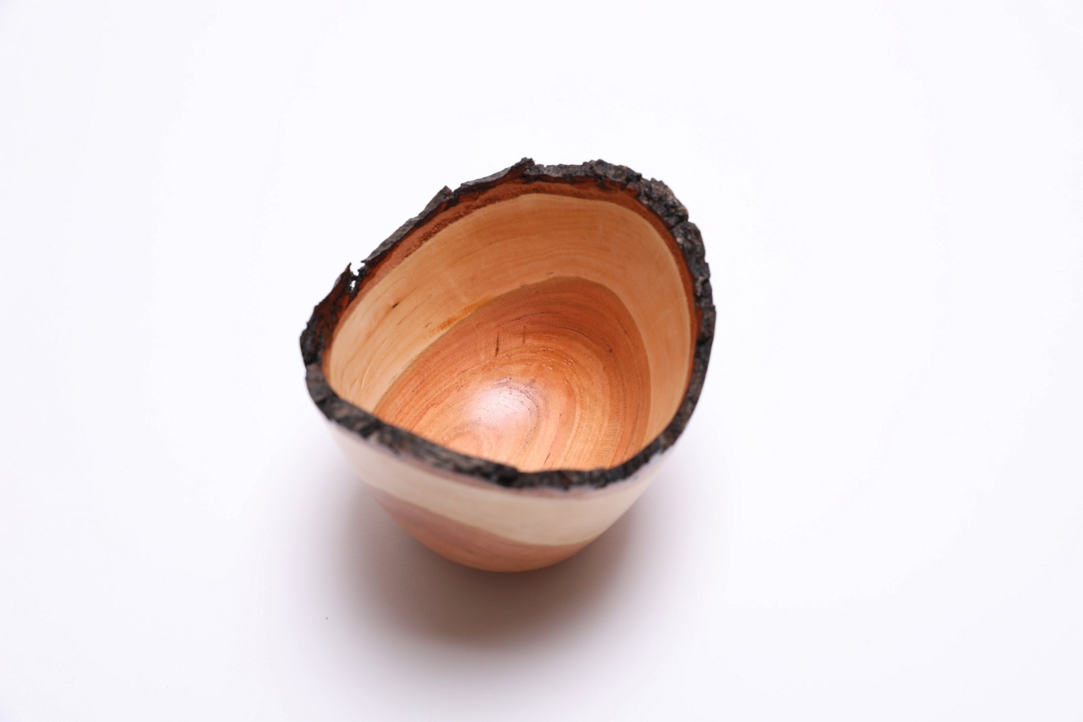 Small live edge cherry bowl – gift for her or him