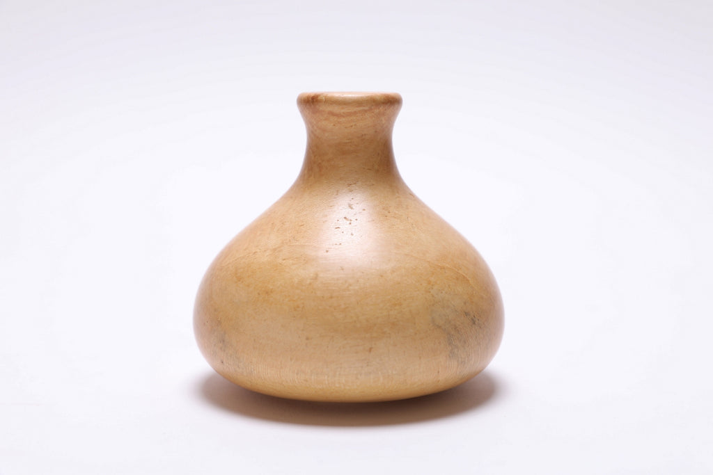 #2792 Spalted Big Leaf Maple Weed Pot  (Spot)   (4" x 3 5/8")