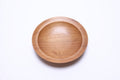Small black locust wooden bowl top view, handmade by Sanders Woodworking