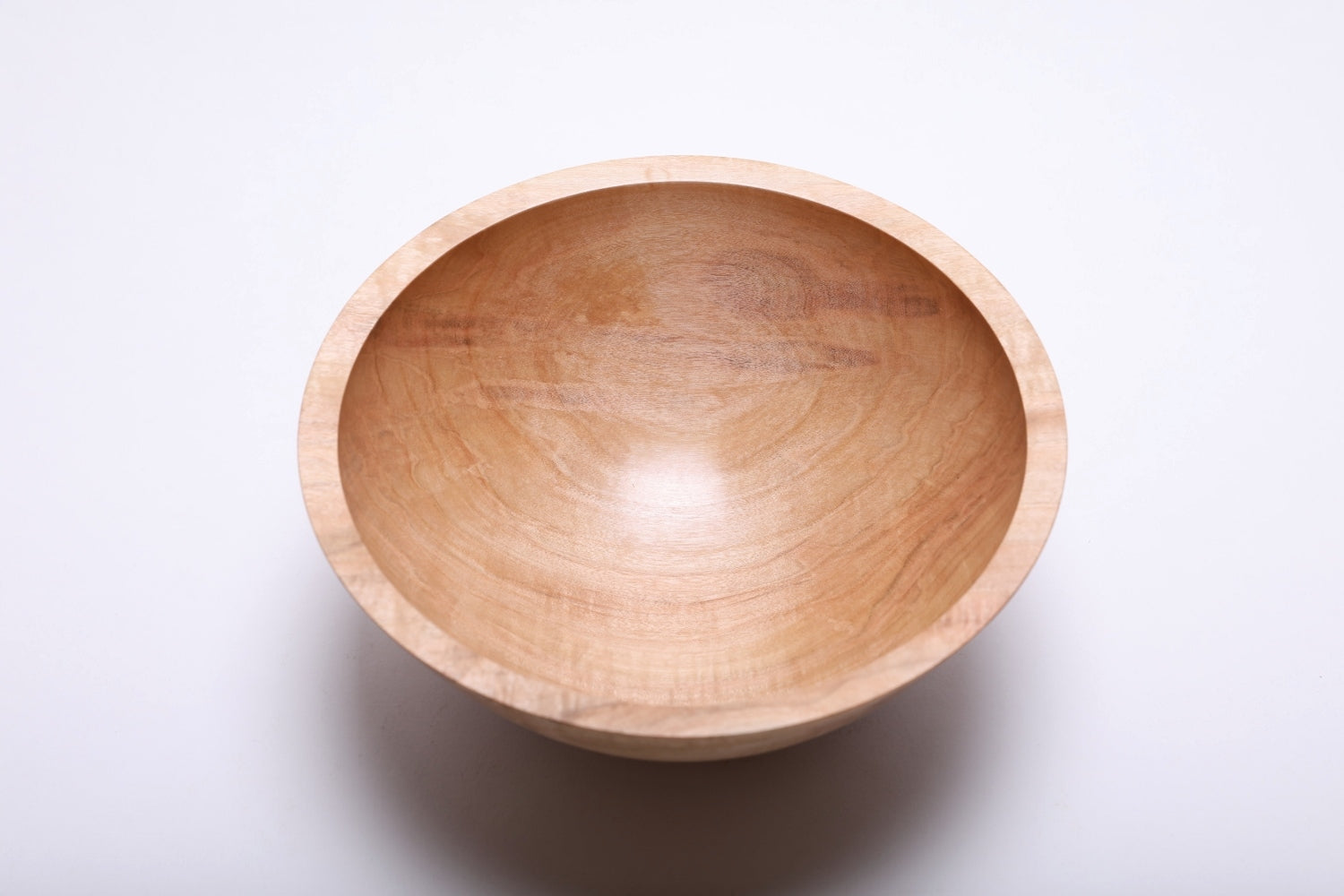 #1890 Maple Wooden Bowl  (8 1/8" X 3 1/2")