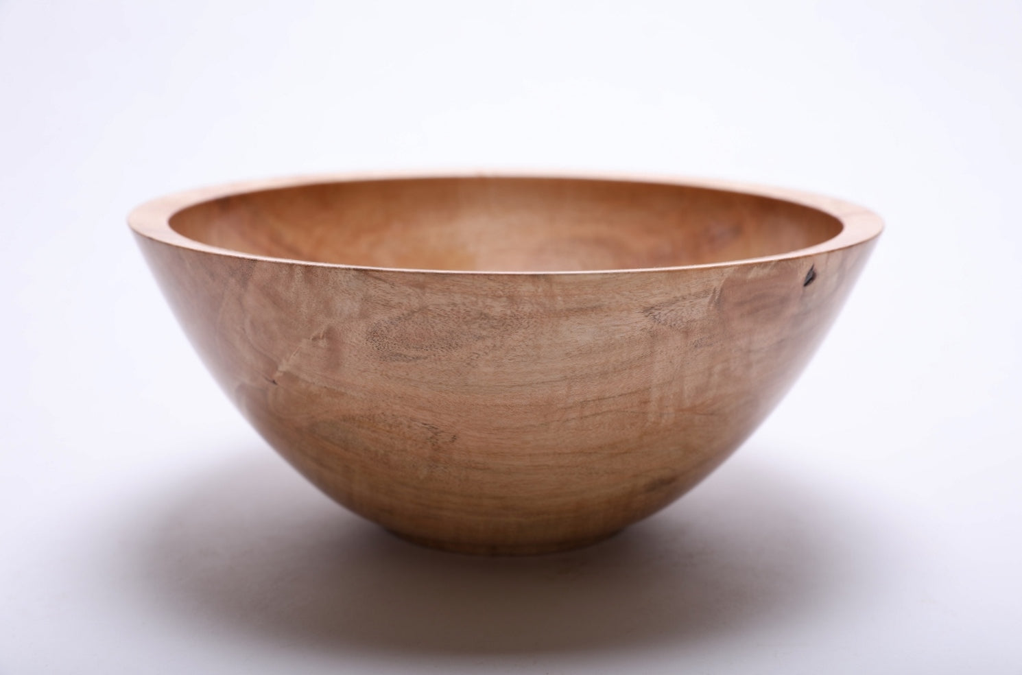 #1890 Maple Wooden Bowl  (8 1/8" X 3 1/2")