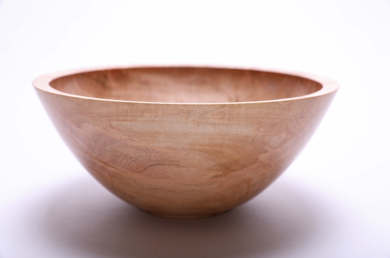 #1890 Maple Wooden Bowl  (8 1/8" X 3 1/2")