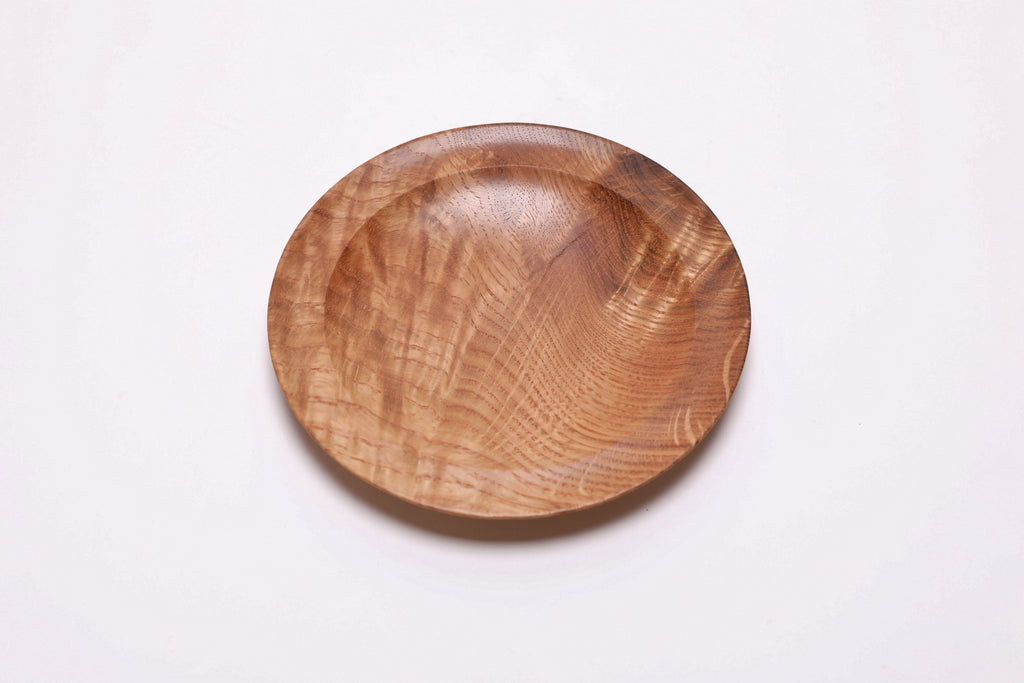 #2822 White Oak Crotch Burl Wooden Ring Dish  (5 5/8" x 5/8")