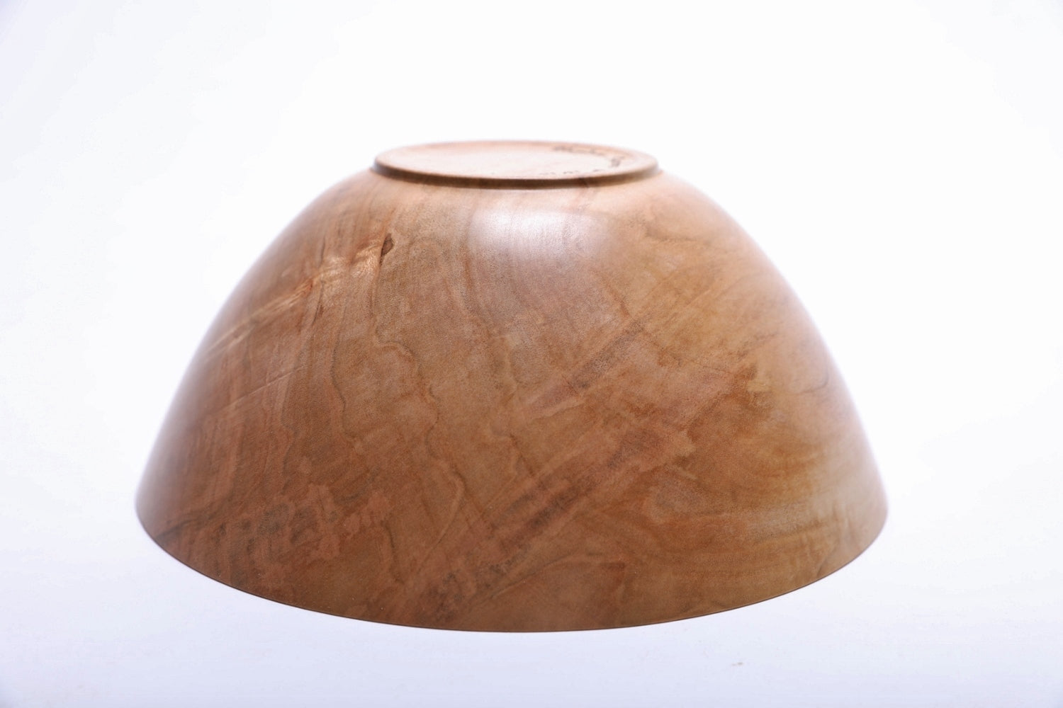 #1890 Maple Wooden Bowl  (8 1/8" X 3 1/2")