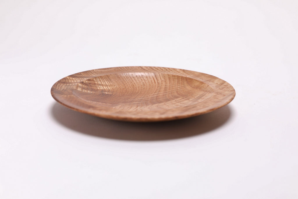 #2822 White Oak Crotch Burl Wooden Ring Dish  (5 5/8" x 5/8")