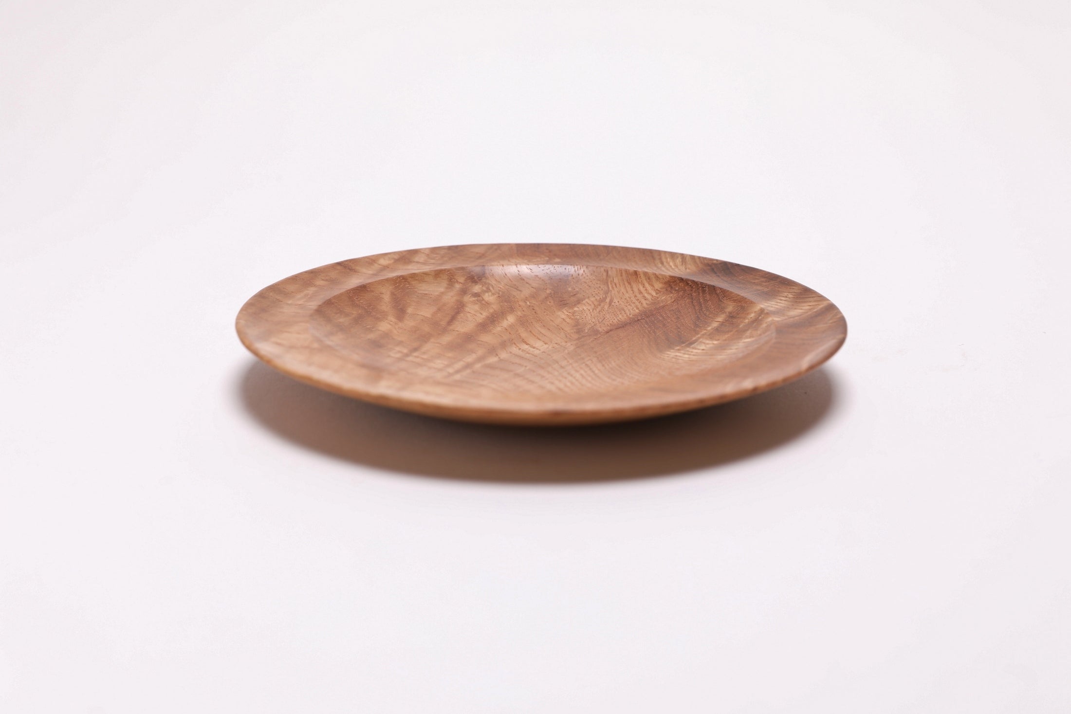 #2822 White Oak Crotch Burl Wooden Ring Dish  (5 5/8" x 5/8")