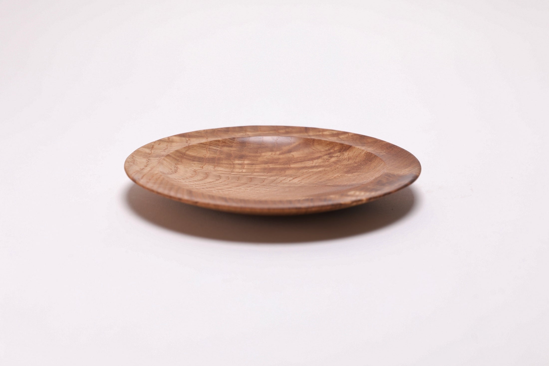 #2822 White Oak Crotch Burl Wooden Ring Dish  (5 5/8" x 5/8")