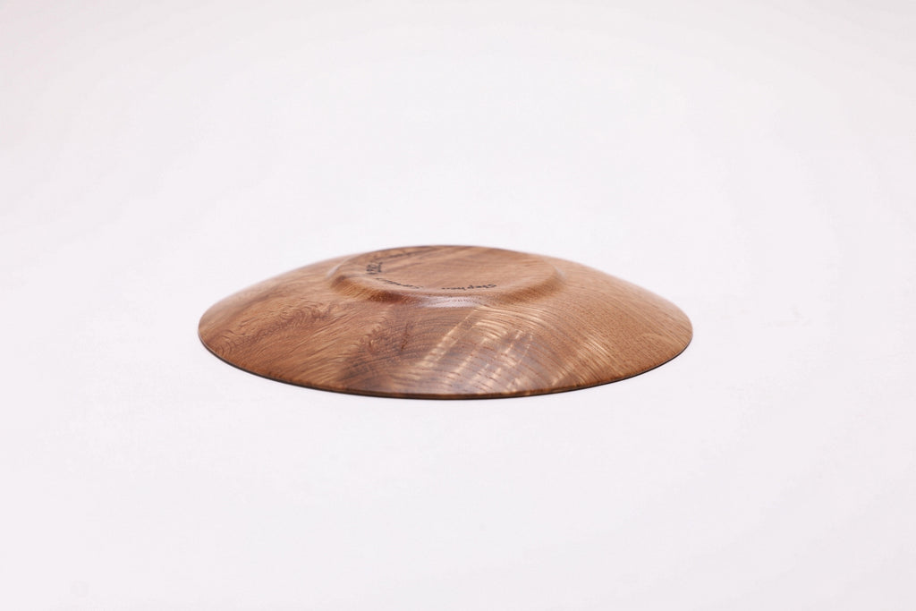#2822 White Oak Crotch Burl Wooden Ring Dish  (5 5/8" x 5/8")