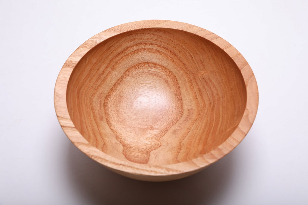 #1901 Locust Wooden Bowl  9 3/8" X 4"  Locust Bowl  Honey Locust Bowl