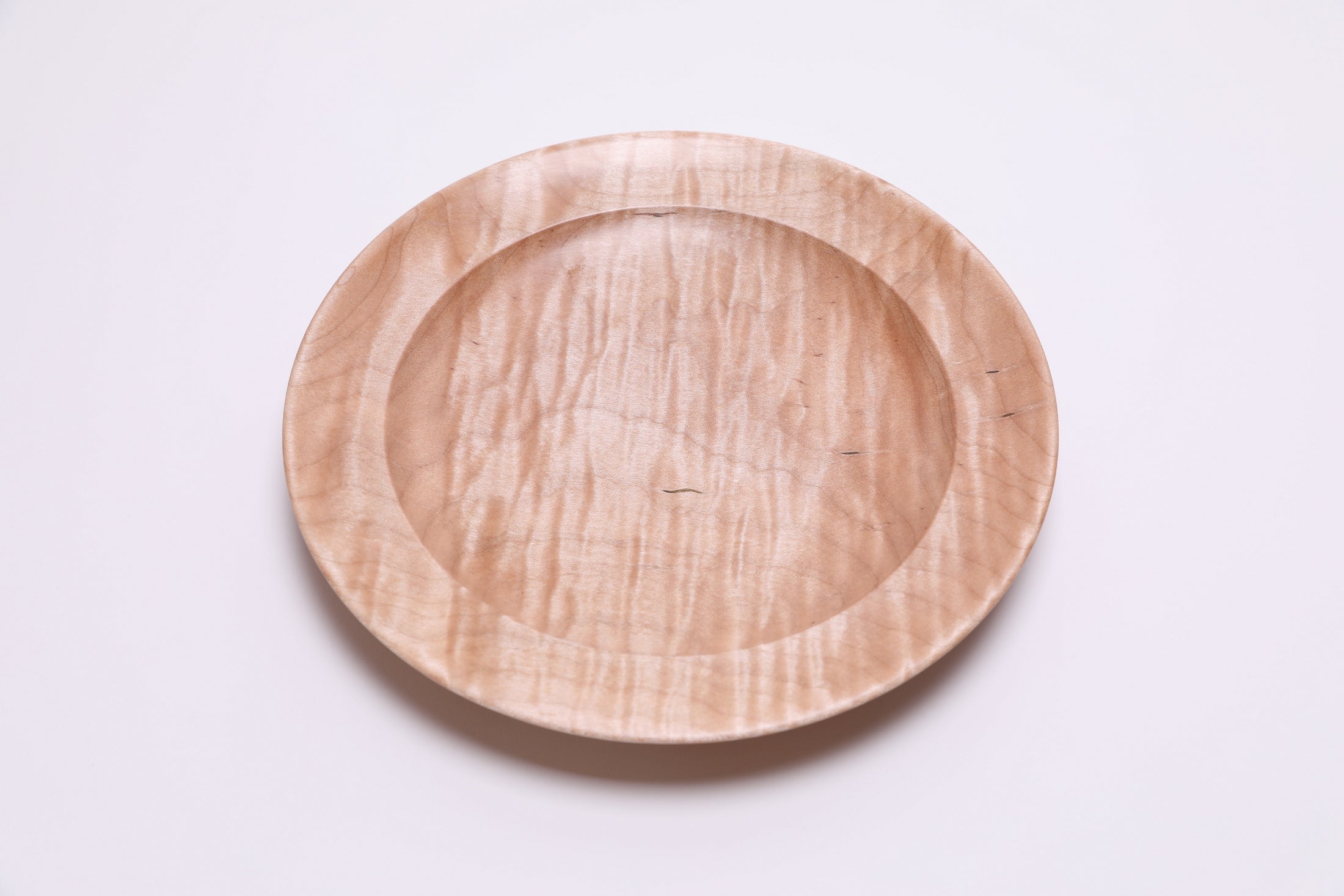 #2829 Tiger Maple Shallow Bowl  (9 5/8" x 1 1/4")