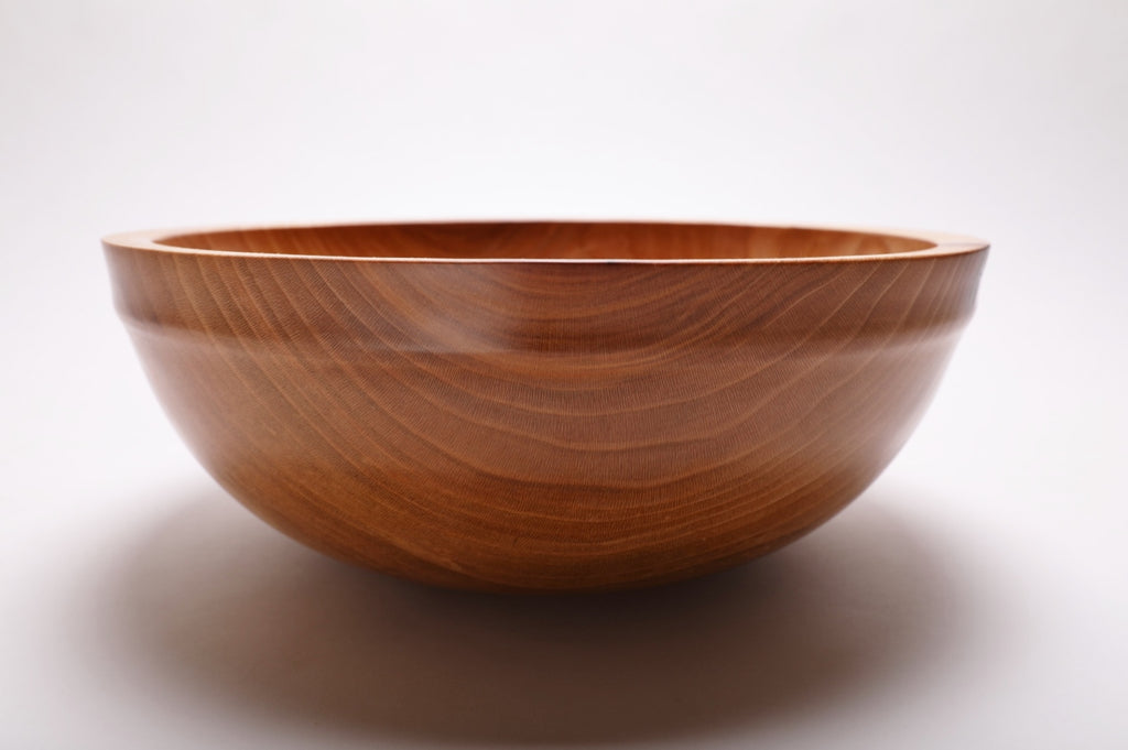 #1932 Locust Wooden Salad and Fruit Bowl  12 7/8″ X 7″