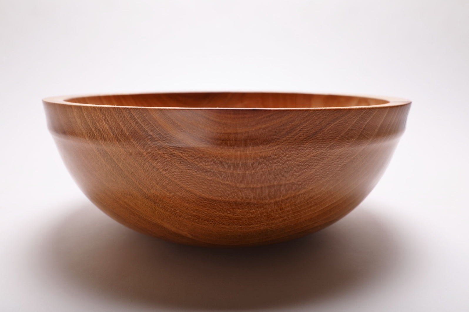 #1932 Locust Wooden Salad and Fruit Bowl  12 7/8″ X 7″