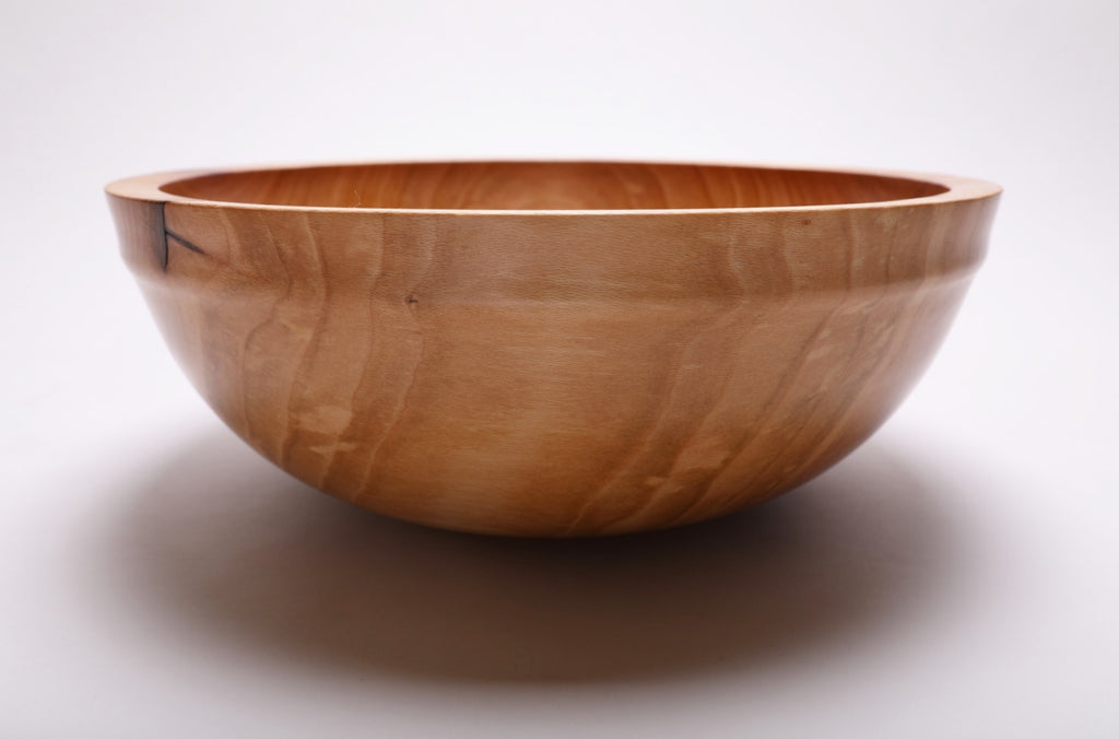 #1932 Locust Wooden Salad and Fruit Bowl  12 7/8″ X 7″